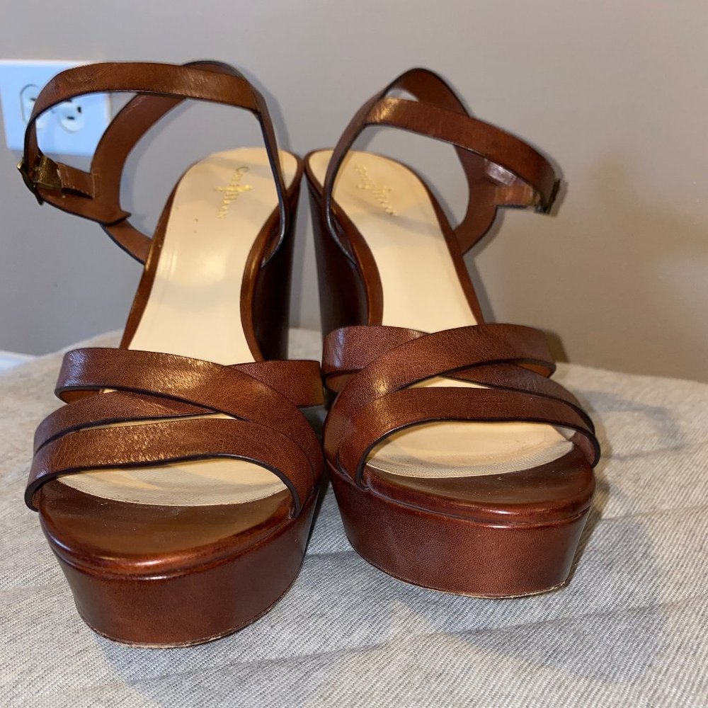 Cole Haan Wedge Platform Sandals - Picture 6 of 9